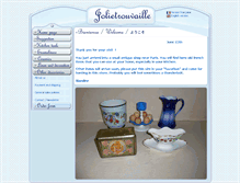 Tablet Screenshot of jolietrouvaille.com